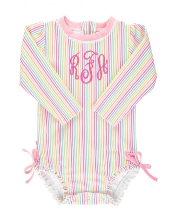 rufflebutts-rainbow-stripe-one-piece-rash-guard-swimsuit