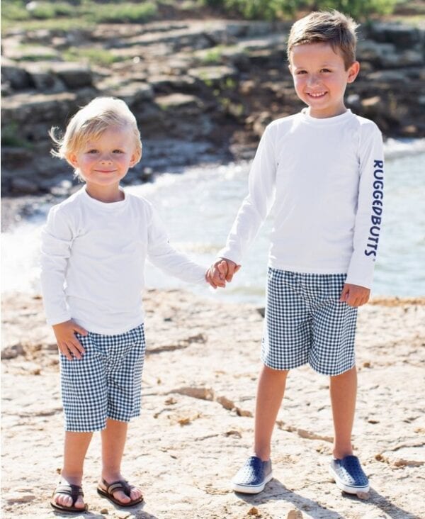 boys-navy-gingham-trunks